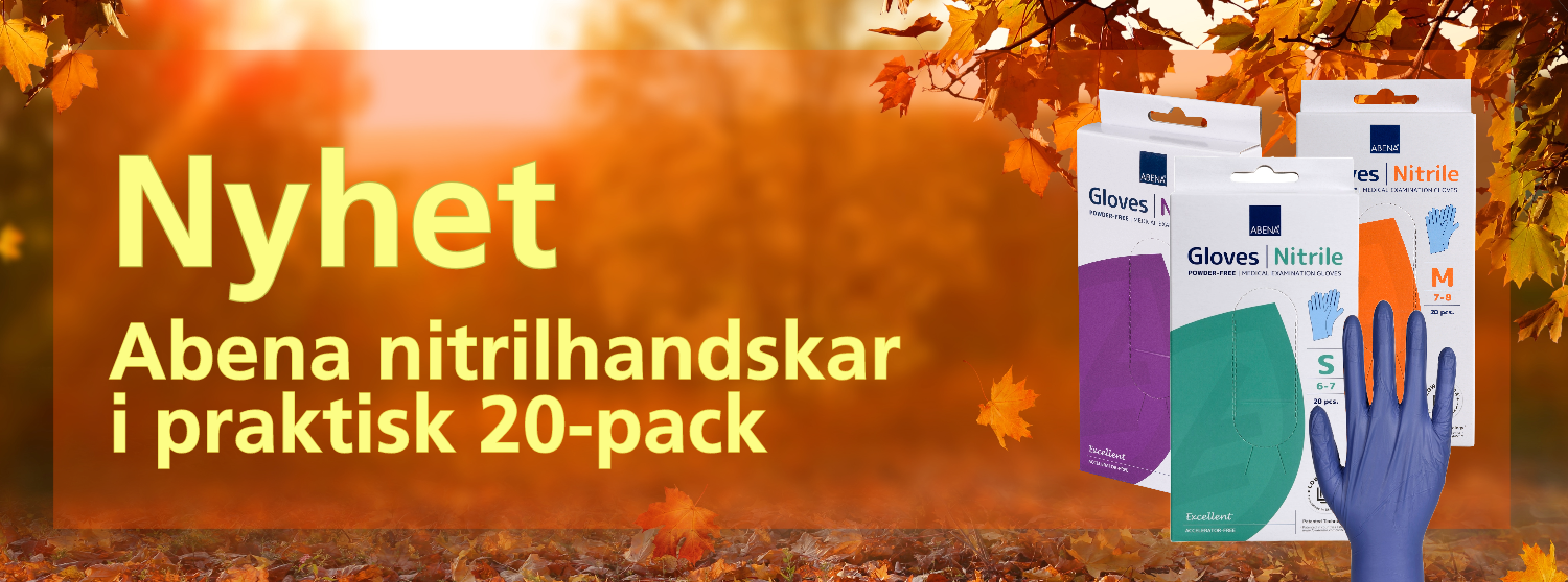 Banner bild - Abena nitril 20 & 50 st