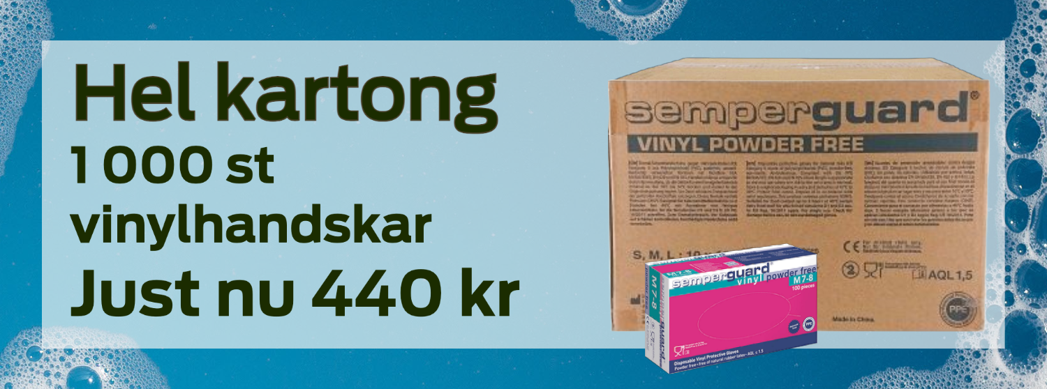 Banner bild - Semperguard vinyl hel kartong 440 kr