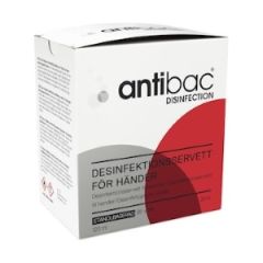Antibac Handdesinfektionsservett singelpackade - 20 st