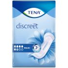 TENA Discreet Maxi - 12 st är ett inkontinensskydd med den unika InstaDRY™ Zonen som ger dig TRIPPELSKYDD mot läckage, lukt och fukt. För medel till stora läckage. Antal: 12 st/frp (En kartong innehåller 12 frp).