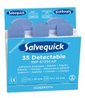 Salvequick Blue detectable refill till tavla - 35 st x 6 st