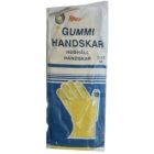 Gummihandskar med storlek Small (6-7), 1-par (2 handskar)