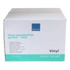 Vinylhandskarna är puderfria och latexfria samt rekommenderas för enklare uppgifter inom vård och omsorg samt städning. Antal: 1000 st/krt. Storlek: Small. Färg: Transparent.