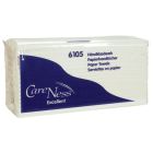 Abena Care-Ness pappershanddukar har en prägling som ger en mjuk pappershandduk med bra absorption - 3060 st/krt