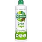 Grumme såpa grön är ett naturligt och effektivt allrengöringsmedel som görs på äkta tallolja och har en frisk doft - 1 liter/st