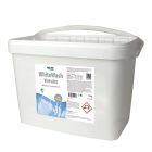 Activa WhiteWash är ett svanenmärkt effektivt tvättmedel med enzymer, anpassat för all vit och ljus tvätt utom silke och ull - 10 kg/st