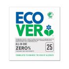 Ecover Zero - oparfymerade ekologiska maskindisktabs All-in-One. Antal: 1 st/frp. Innehåll: 25 tabs.