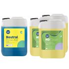 Kampanjpaket bestående av 3 stycken 10 liters dunkar maskindiskmedel MD20 (Art. nr: T6510) + 1 stycken 10 liters dunk maskintorkmedel TO-15 (Art. nr: T6710). Antal: 4 st dunkar. Miljömärkning: Miljömärkt med Svanenmärket.