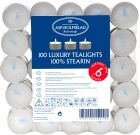 Värmeljus parafin vit diam 4 cm - 6 timmar - 50 st/frp