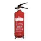 Röd Brandsläckare 2 kg pulver - 1 st