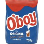 O’boy chokladdryckspulver i refill förpackning har tillverkats sen 1960 och skapar en mycket populär chokladdryck som kan avnjutas varm som kall - 700 g/frp