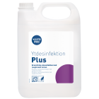 DAX ytdesinfektion plus - 5 liter består av 45 vol% isopropylalkohol samt tensid (smutslösande) och är avsedd för desinfektion av släta ytor som britsar, bord, stolar etc. Antal: 1 st. Mängd: 5000 ml. Info: Finns även i mindre flaska och som servett.