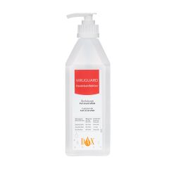 DAX Viruguard handdesinfektion som också innehåller glycerin och propylene glycol som återfuktar huden. Antal: 1 st (15 st i en kartong). Mängd: 600 ml. Övrigt: Godkänd enligt EN14476 (full virucid effekt).