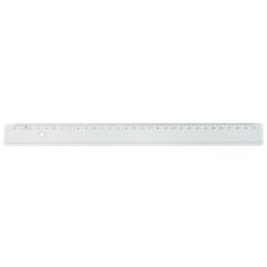 Linjal 20 cm med mm-gradering plast - 1 st