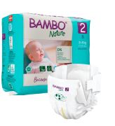 Bambo Nature storlek 2 (3-6kg) 30 st