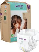 Bambo Nature storlek 5 (12-18 kg) Paper Bag - 22 st