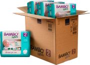 Bambo Nature storlek 2 (3-6kg) Storpack - 180 st