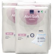 Abri-Soft Superdry är ett madrasskydd/hygienunderlägg för engångsbruk. Antal: 240 skydd/kartong. Mått: 60 x 60 cm. Absorption (Rothwell): 994 ml. Vikt, netto: 40 g.