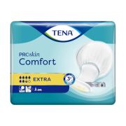 TENA Comfort Extra är ett bekvämt, skålformat inkontinensskydd för dig som behöver en absorberande inkontinensprodukt och vill fortsätta använda bindor. Antal: 40 st skydd (1 frp). Mått (Längd): 64 cm. Färg: Vit.