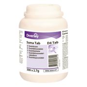 Suma D4 Tab desinfektionstablett för alla slags ytor - 1 burk innehåller 300 tabs