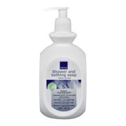 Abena hår- & kroppsschampo med parfym - 500 ml med pumpfunktion - 1 st
