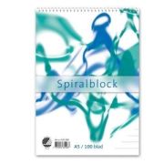 Spiralblock A5 60g linjerat - 10 st,{a1_brand_medical},Kontorsvaror,