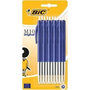 Kulpenna BIC Clic M10 1,0 Blå blis - 10/frp