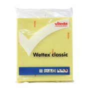 Wettex Classic klassiska disktrasa i gul färg - 18x20 cm - 10 st/frp