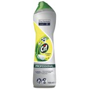 Cif Professional Cream Lemon - 750 ml rengöringscreme avlägsnar smuts och fett som du inte trodde att du skulle bli av med. Antal: 1 st. (8st per kartong) Mängd: 750 ml. Doft: Lemon (Citron).