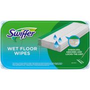 Swiffer Sweeper Wet floor mopping är en golvduk med kraftfull smutslösande rengöringskraft. Duken suger åt sig smuts från ytor och låser in den i duken samtidigt som den ger ifrån sig en frisk doft av citron. Antal: 12 st.