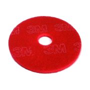 3M Rondell i storleken 12" är röd och innehåller 24% slipmedel. Lämplig för lättare rengöring eller daglig skurning av golvytor - 1 st/frp