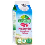 Grumme kulörtvätt är ett effektivt, flytande bastvättmedel för kulörtvätt samt är miljömärkt med Svanen och Veganmärkt - 750 ml/st