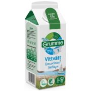 Grumme Vittvätt är ett effektivt, flytande bastvättmedel för vit eller ljus tvätt samt är miljömärkt med Svanen och Veganmärkt - 750 ml per styck