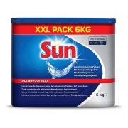 Sun Professional Maskindisk är ett professionellt maskindiskmedel i pulverform för att användas i manuellt doserade diskmaskiner - 6 kg - 1 frp