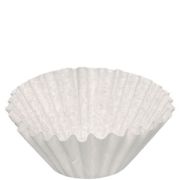 Veckade kaffefilter 250/110 vit - 250 st