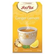 Yogi Te Ginger Lemon ekologisk kravmärkt te - 17 påsar/förpackning
