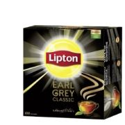 Te Lipton i den klassiska Earl Grey smaken - 100-påsar/frp