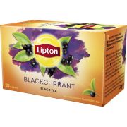 Te Lipton Blackcurrant är ett fylligt svart te som har en perfekt balans mellan rik tearom och fylliga svarta vinbär - 20 tepåsar/frp