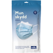 Munskydd Millu med resårband llR Blå - 10 st