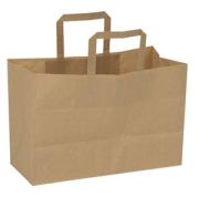 Papperskasse med handtag 21 liter - 250 st
