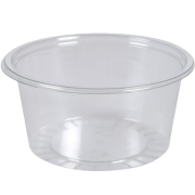 B6734_Enkel och stabil genomskinlig plastbägare med tillhörande lock. Plastbägaren passar utmärkt för livsmedel som t.ex. smör, marmelad, dressing, smakprover etc. Antal: 100 st/frp. Volym: 100 ml. Diameter: 7 cm. Höjd: 4 cm.