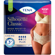 TENA Silhouette Classic Plus Créme High waist L - 8 st
