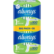 C6690_Always Ultra Normal Bindor (Storlek 1) - 30 st