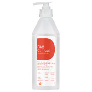 DAX Handdesinfektion Clinical 75 vol% är ett bra sätt att minimera att smitta sprids och används flitigt inom vård och omsorg i en 600 ml pumpflaska - 1 st