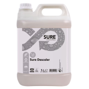 SURE Descaler är ett koncentrerat surt rengöringsmedel för borttagning av kalk från köksutrustning och redskap - 5 liter/st (5000 ml)