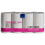 Toalettpapper Classic 2-lags 50 meter/rulle är tillverkad av returfiber och passar till de flesta hygienutrymmen. Det mjuka pappret är perforerat - 56 rullar/bal