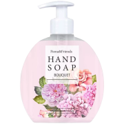 E2726 - Fiona & Friends Tvål Bouquet - 400 ml är en mild cremetvål i pumpflaska som varsamt rengör din hud och lämnar en härlig doft av friska blommor.