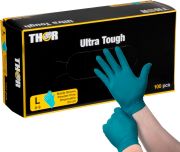 Nitrilhandske Thor Ultra Tough green L - 100 st