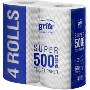 Toalettpapper Grite 55 m SUPER 2-lags - 4 Rullar