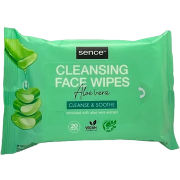 K5568 Sence Facial Cleansing Wipes Aloe Vera - 20 st